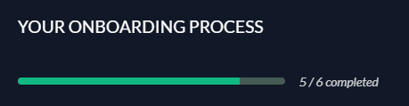 Onboarding Process