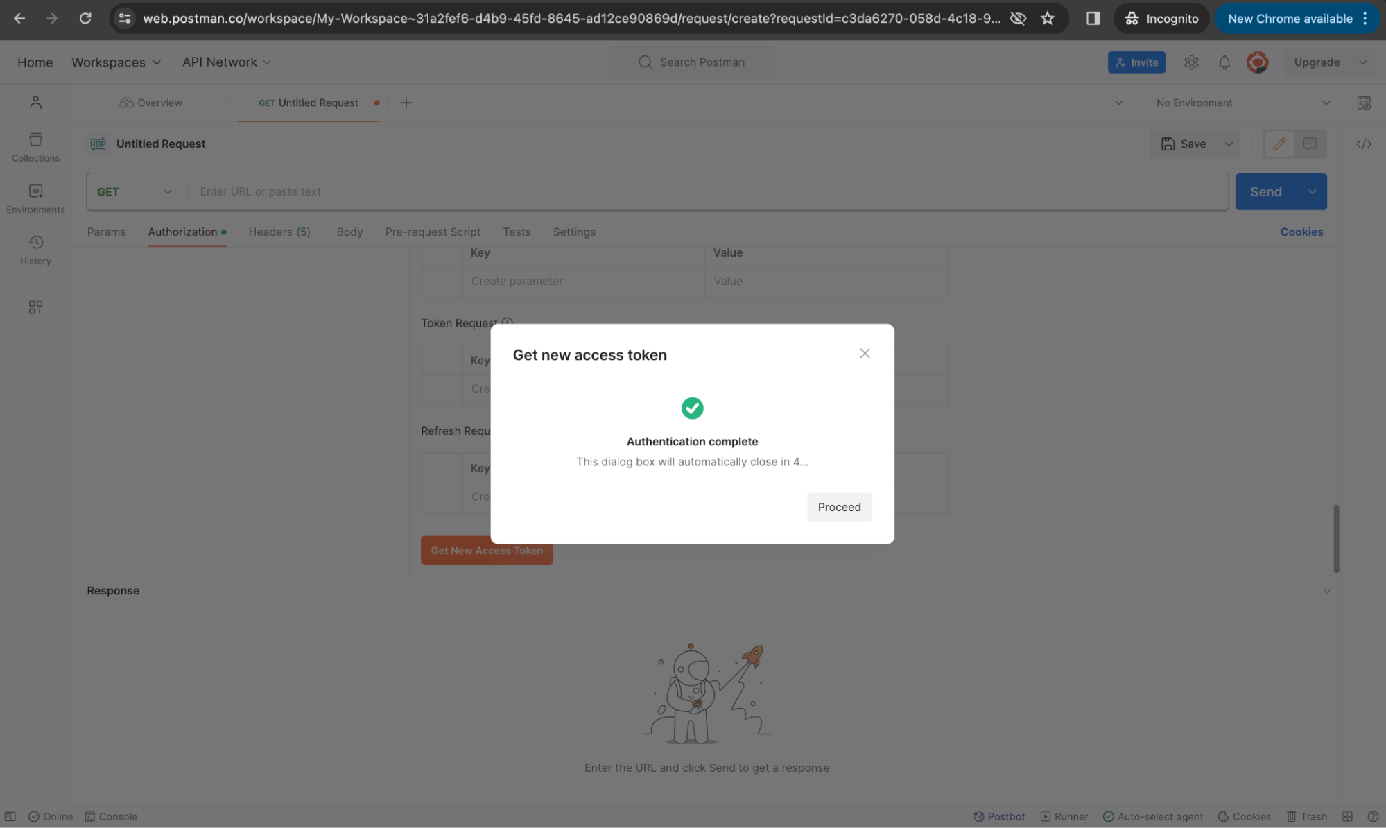 Testing User Login Flows in ZITADEL with Postman