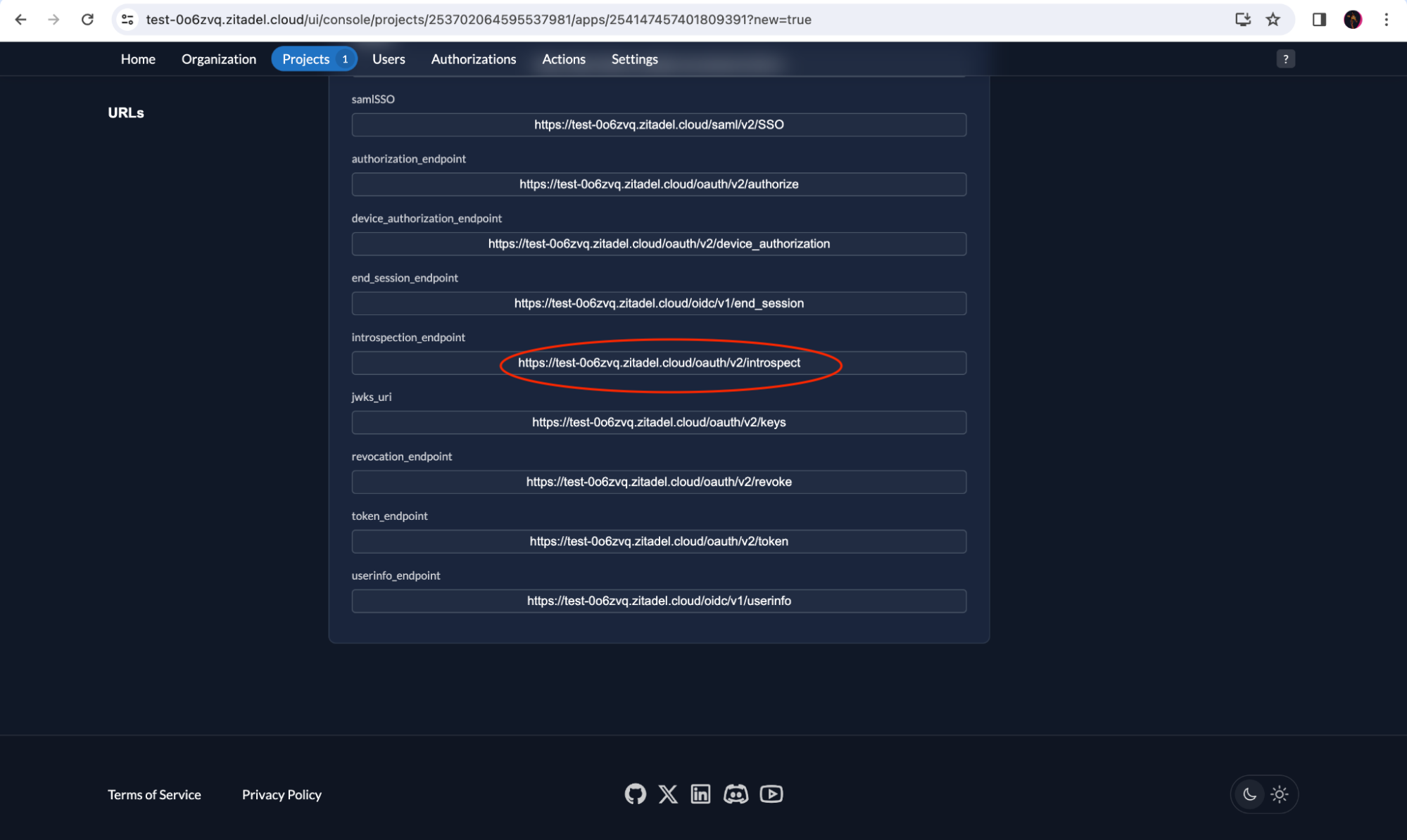 Testing token introspection in ZITADEL with Postman