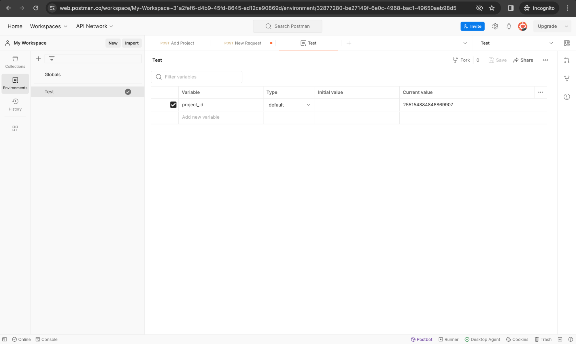 Testing management APIs in ZITADEL with Postman